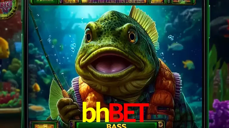 Personagem de peixe pescador do popular jogo de slot com tema de pescaria, uma das emocionantes opções de caça-níqueis para jogar e ganhar no cassino bhbet.